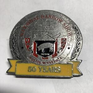 1996 National Barrow Show 50 Years - Limited Edition Belt Buckle